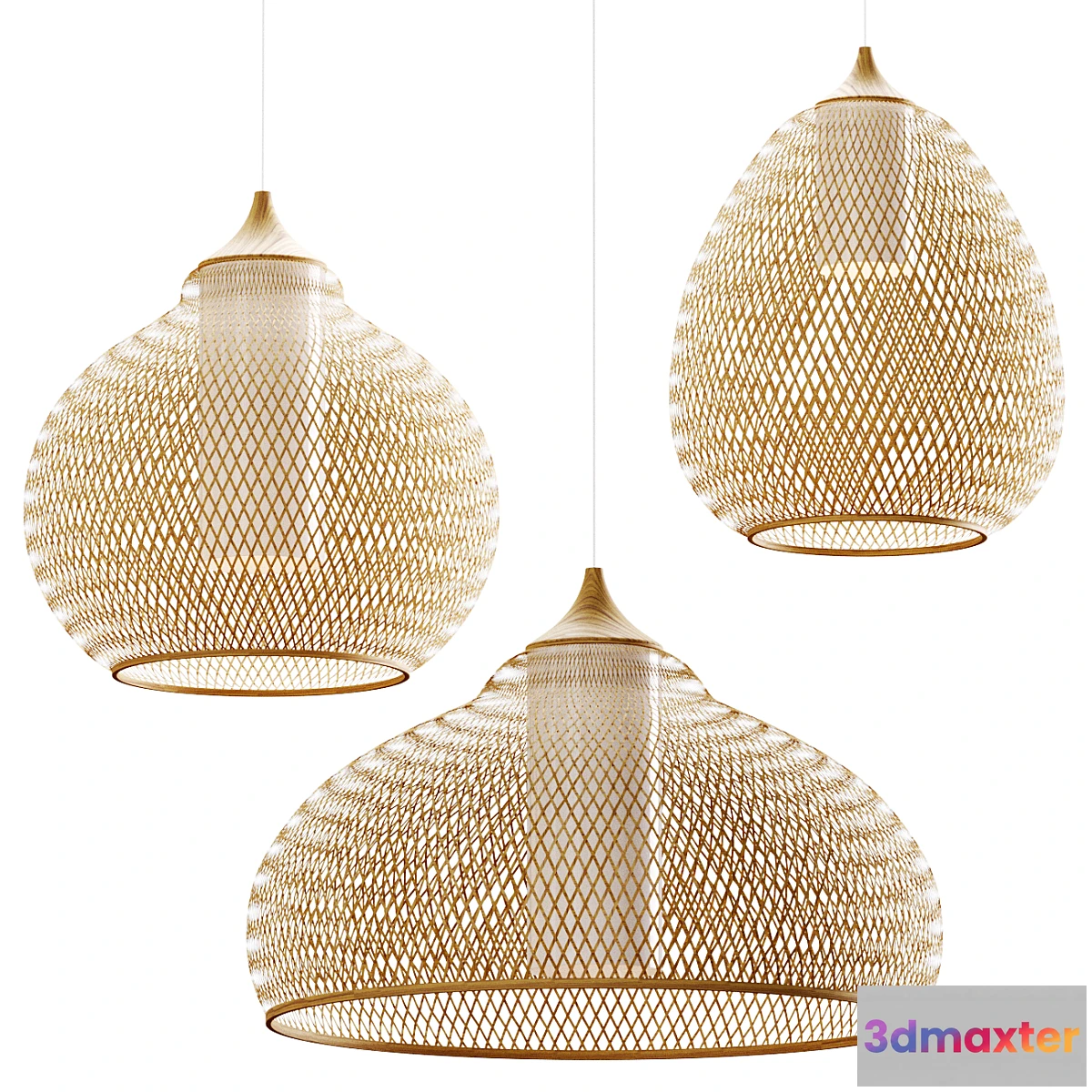 842985 - Aliexpress  Rattan pendant lamp 154 - No.4