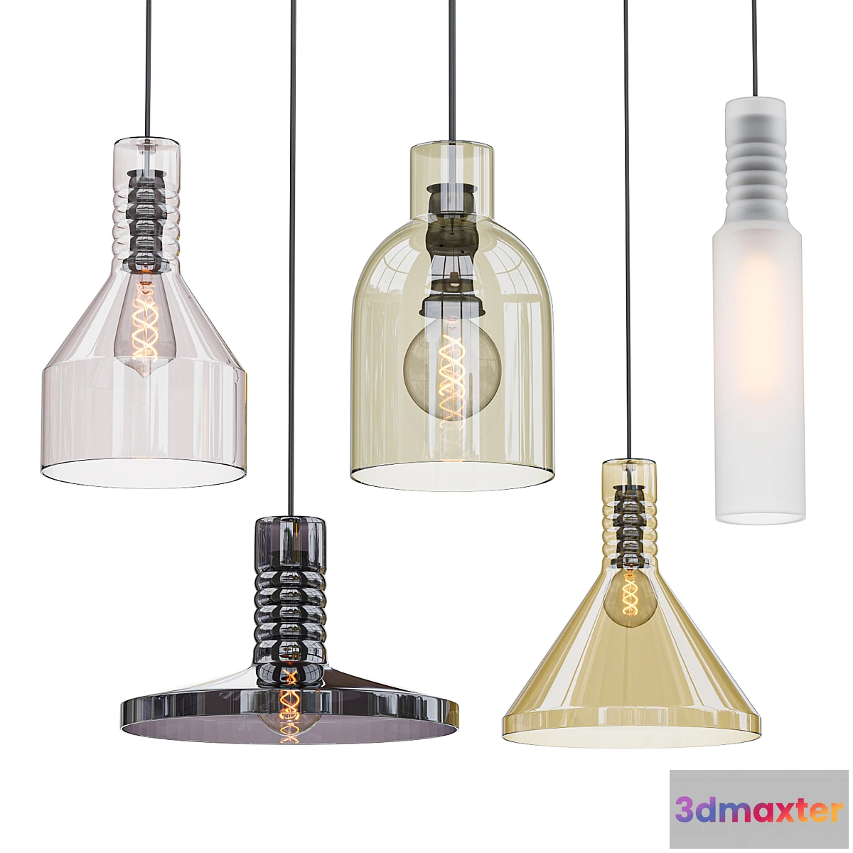 854867 - MILES E27 - MANTELLO GLASS E27 - No.3