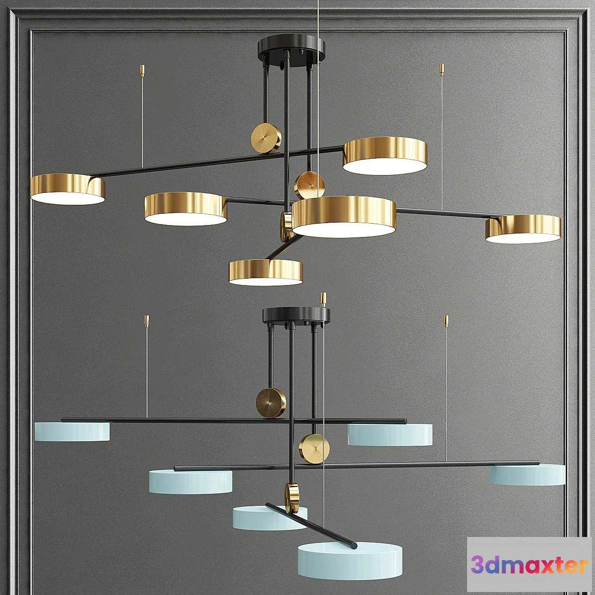 855023 - Led ceiling chandelier - No.3