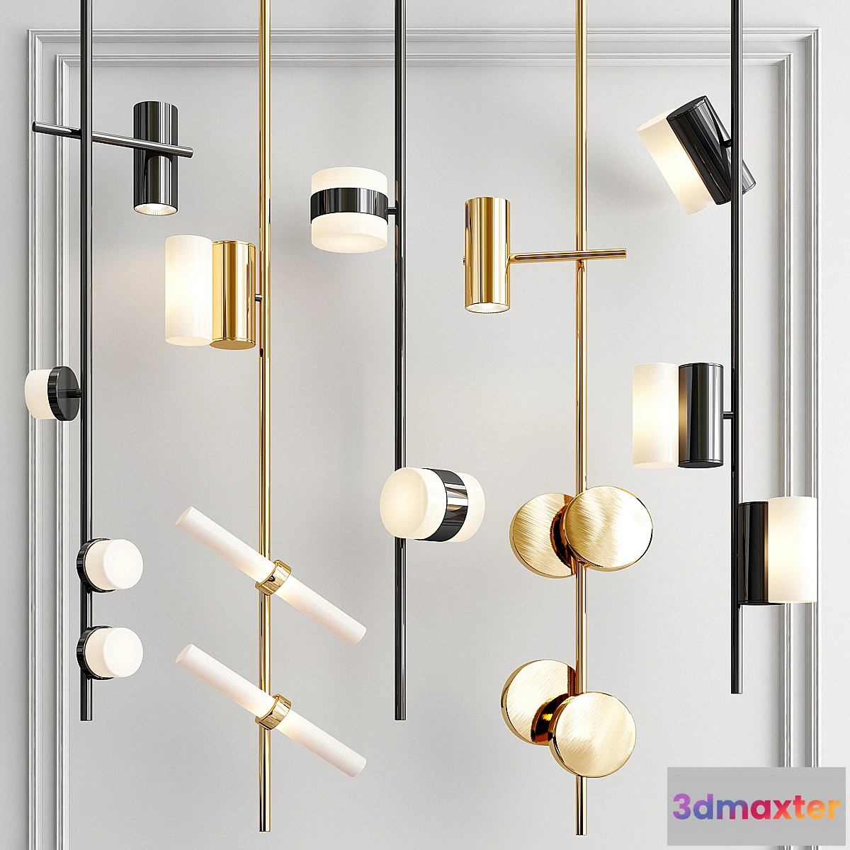 855275 - Rakumba Typography Pendant Collection - No.3