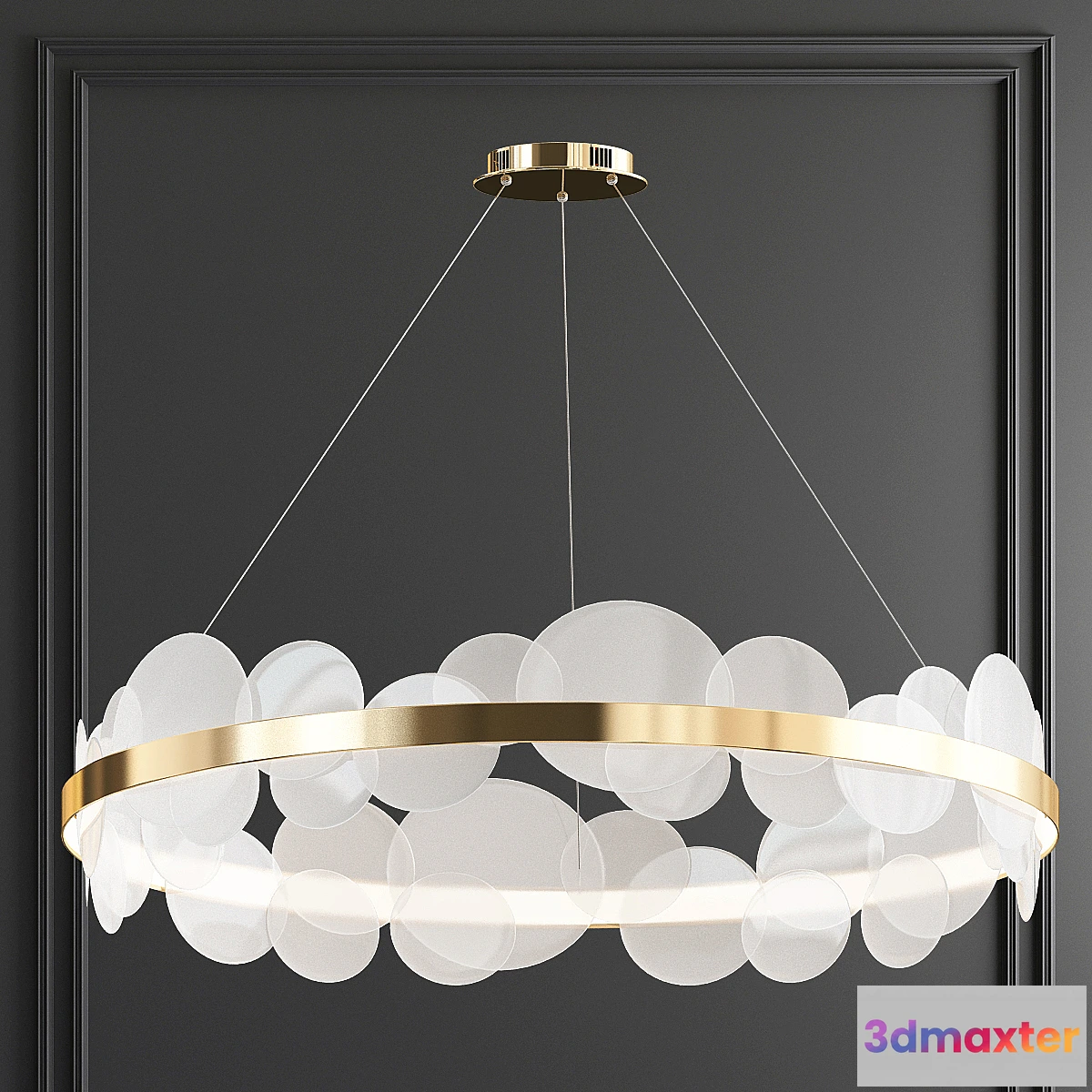 855301 - Bollarm circle chandelier - No.3
