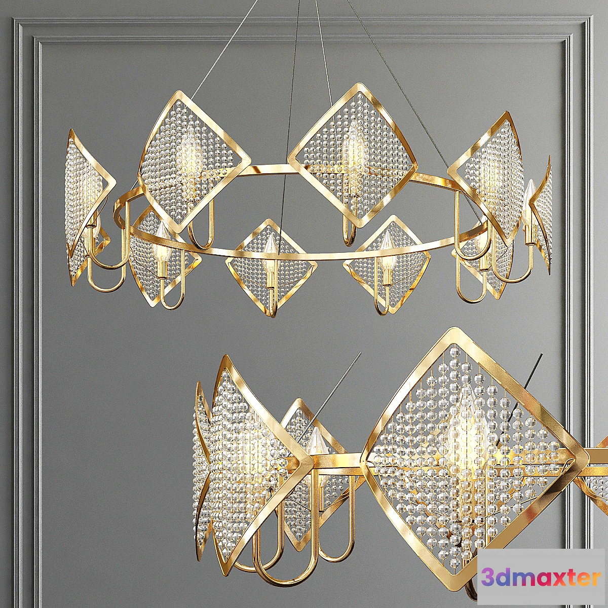 855349 - Fumat Nordic Chandelier - No.3