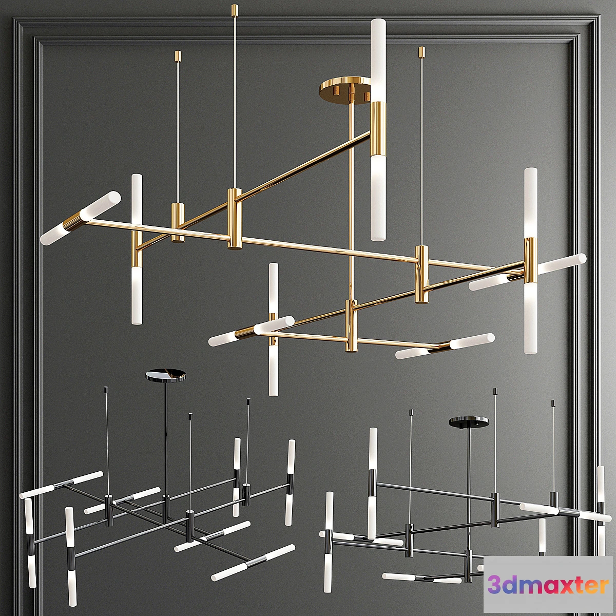 855355 - Altona Minimalist Chandelier - No.3