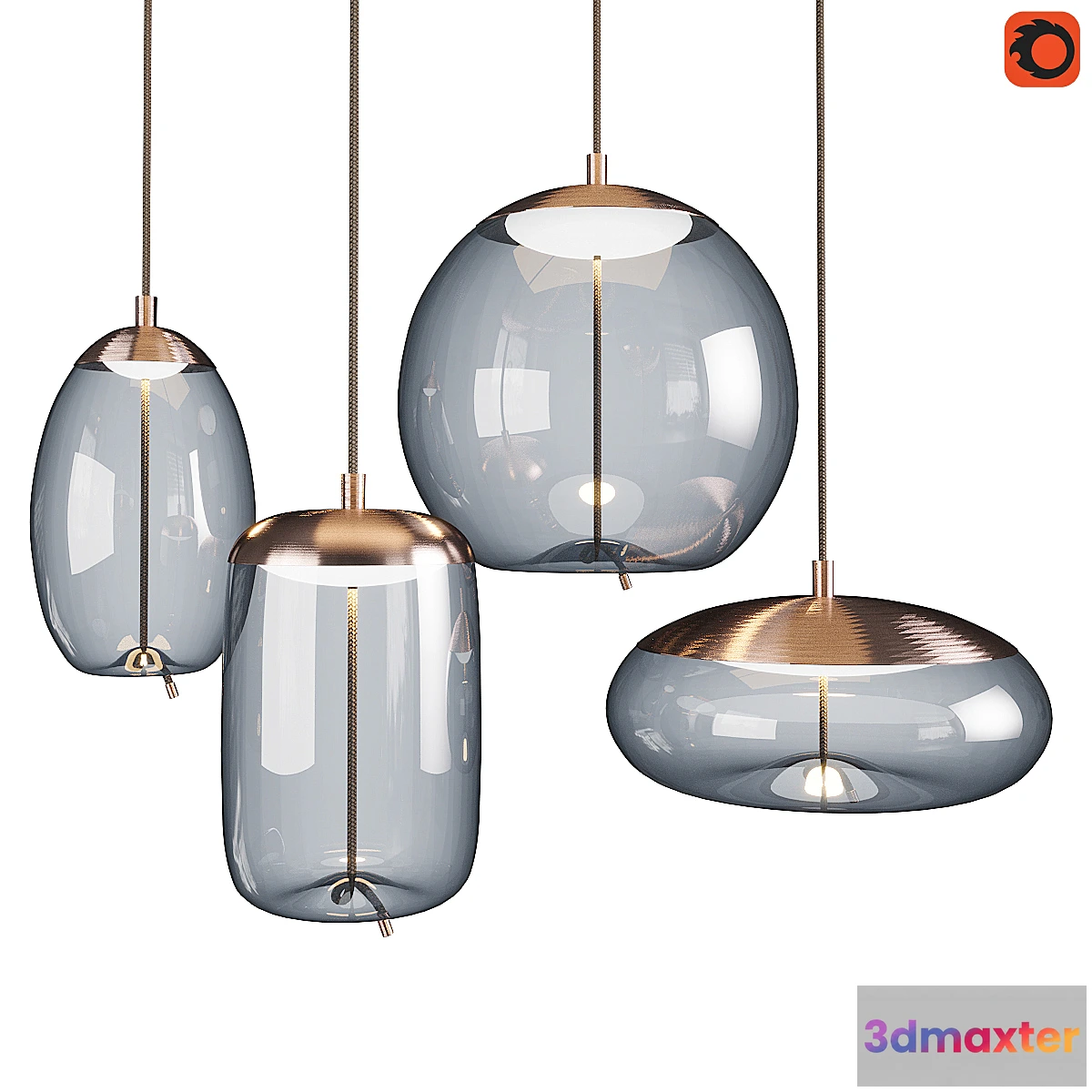 855387 - Knot Brokis Pendant Light Kit - No.3