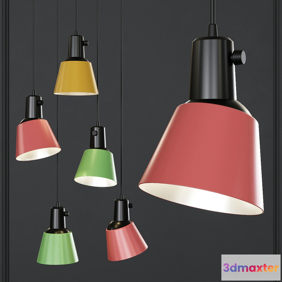 877617 - K831 Pendant lamp By Midgard Color - No.4