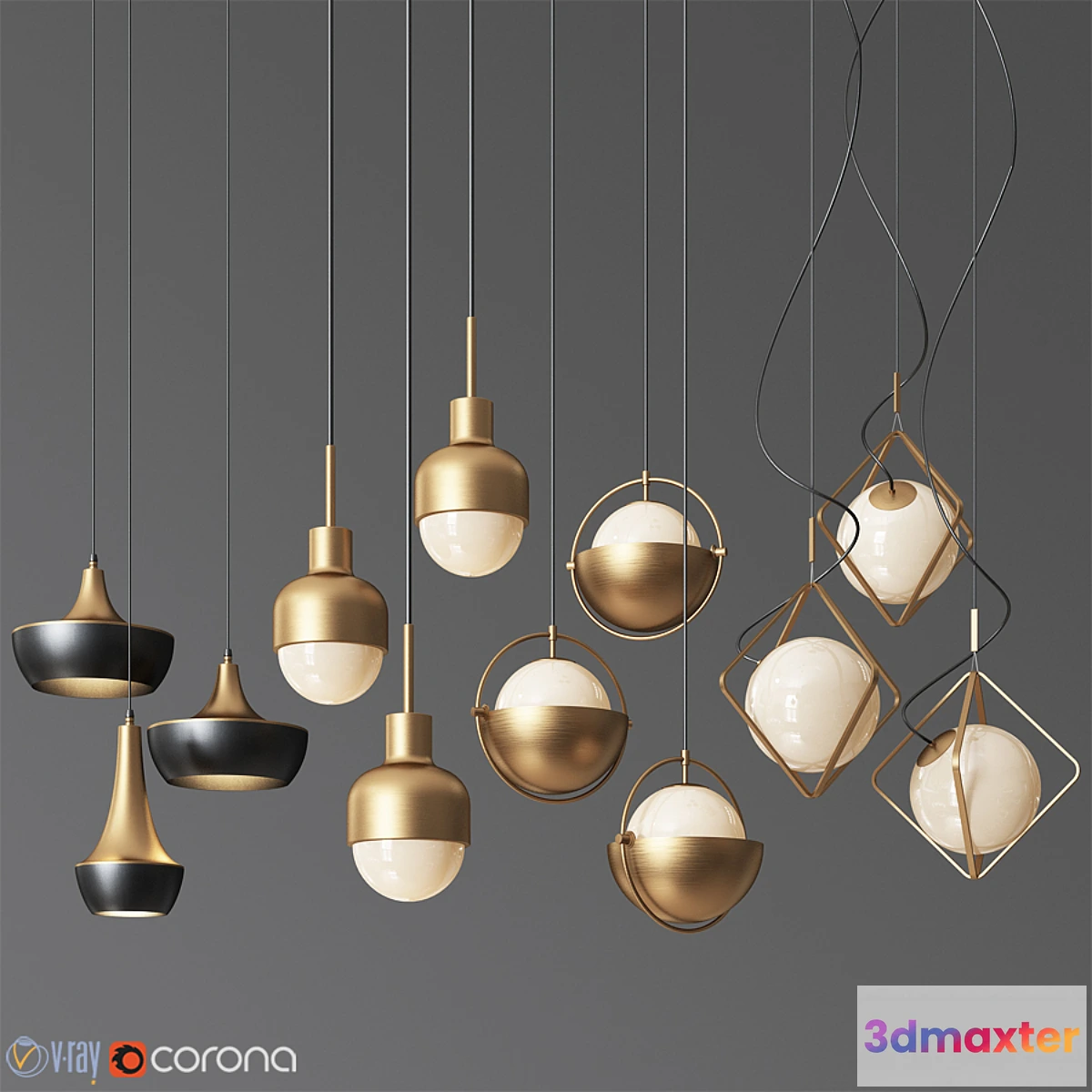 877735 - Pendant Light Collection 15 - 4 Type - No.4