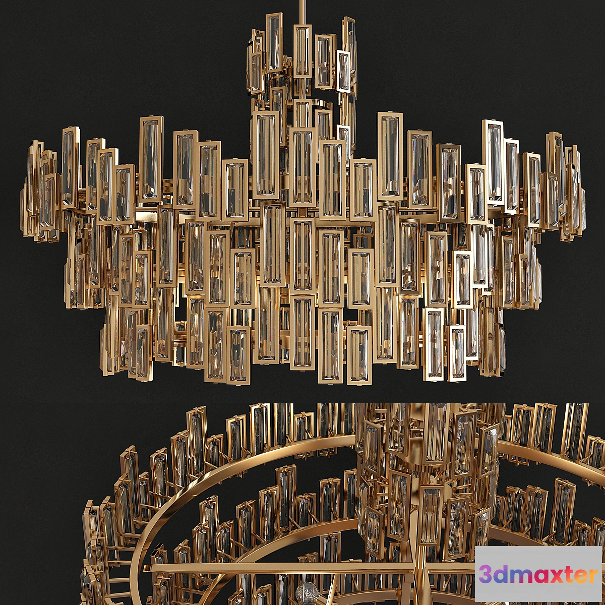 877789 - Chic Gold Chandelier Modern Metropolitan - No.4