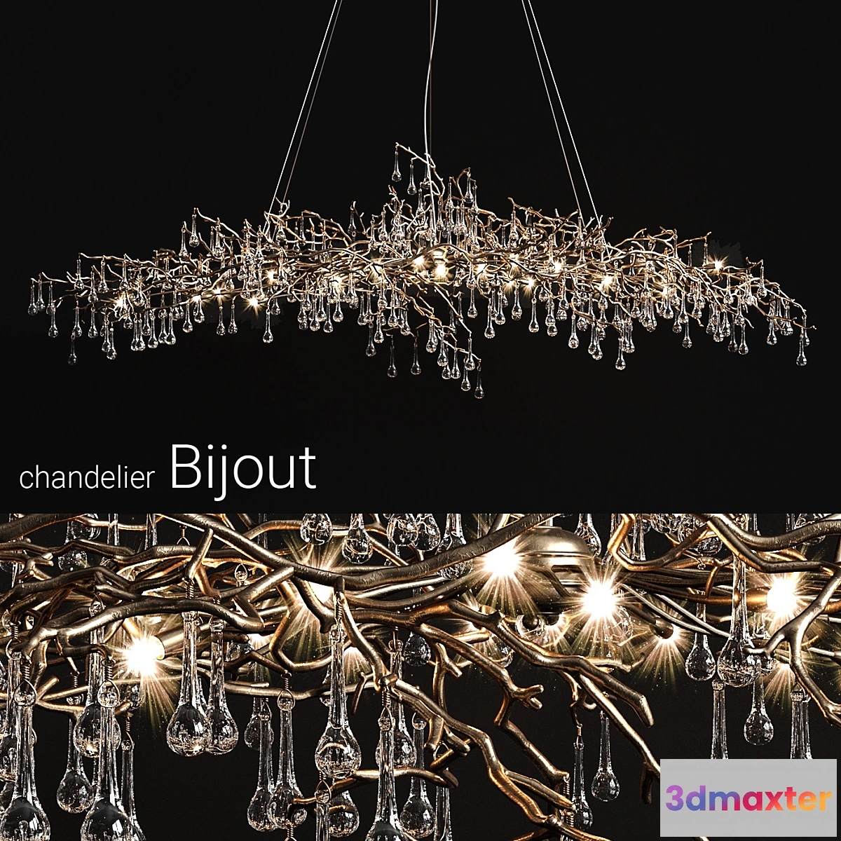 878005 - Chandelier serip bijout big - No.4