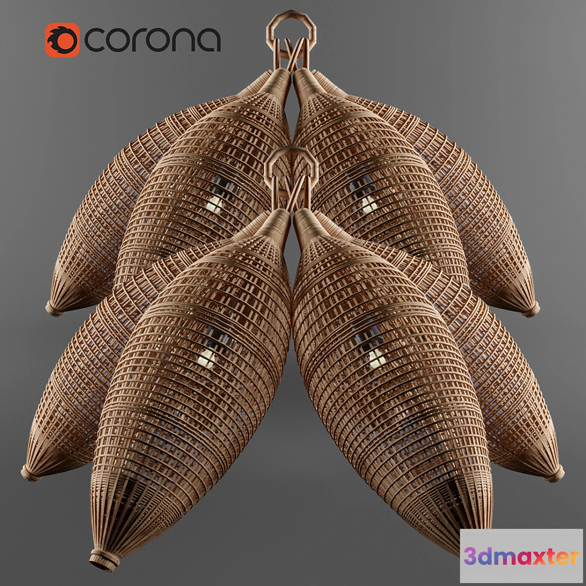 878277 - Pendant chandelier - No.6