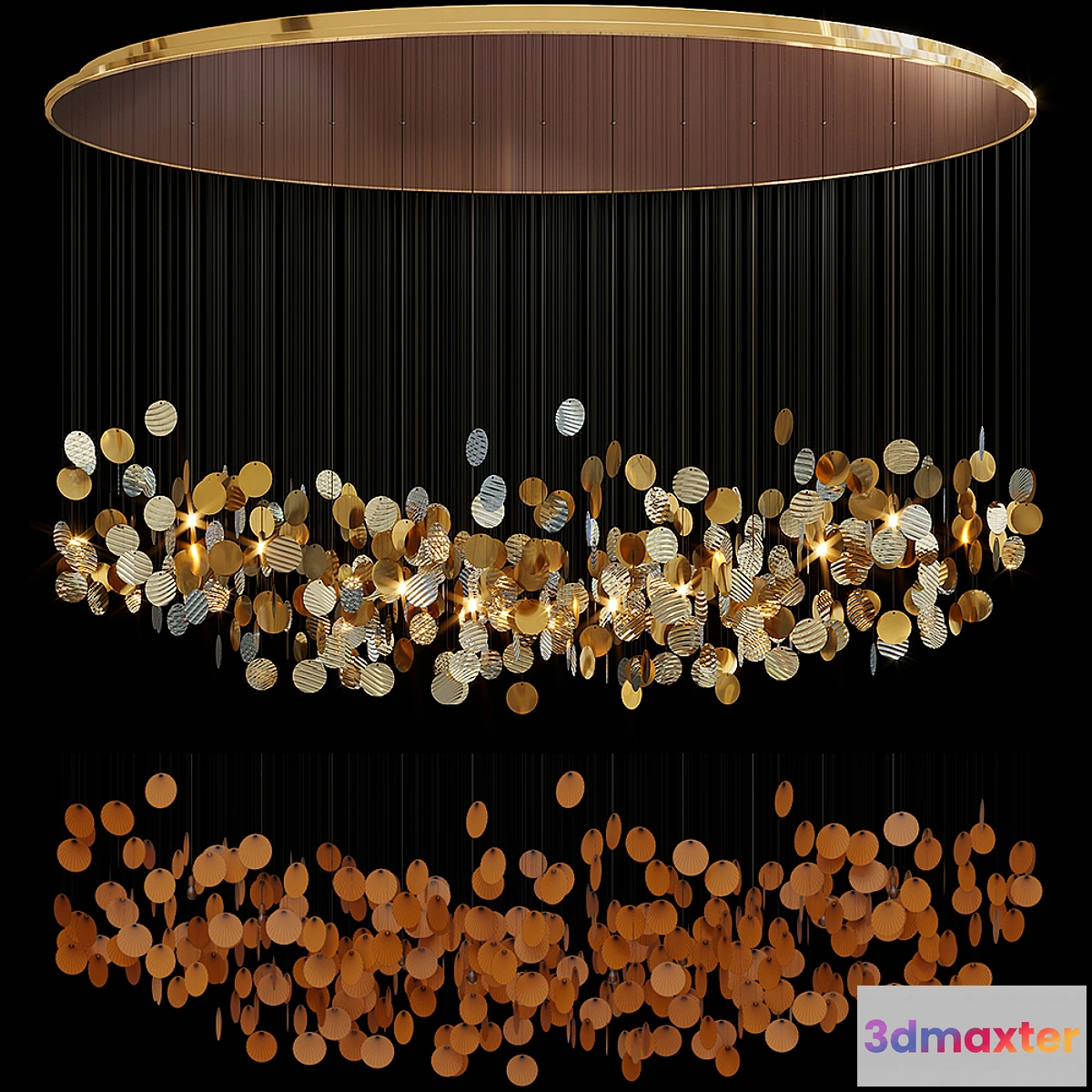 878543 - Chandelier Light Vargov - No.125