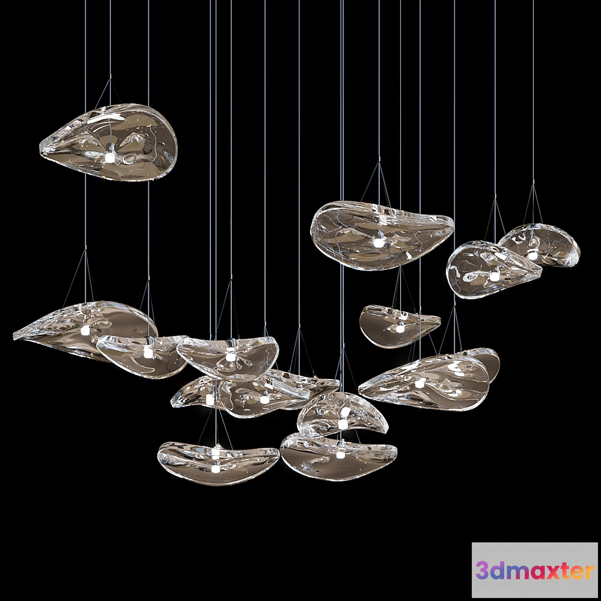 878557 - Pendant lamp Terzani - Manta - No.8