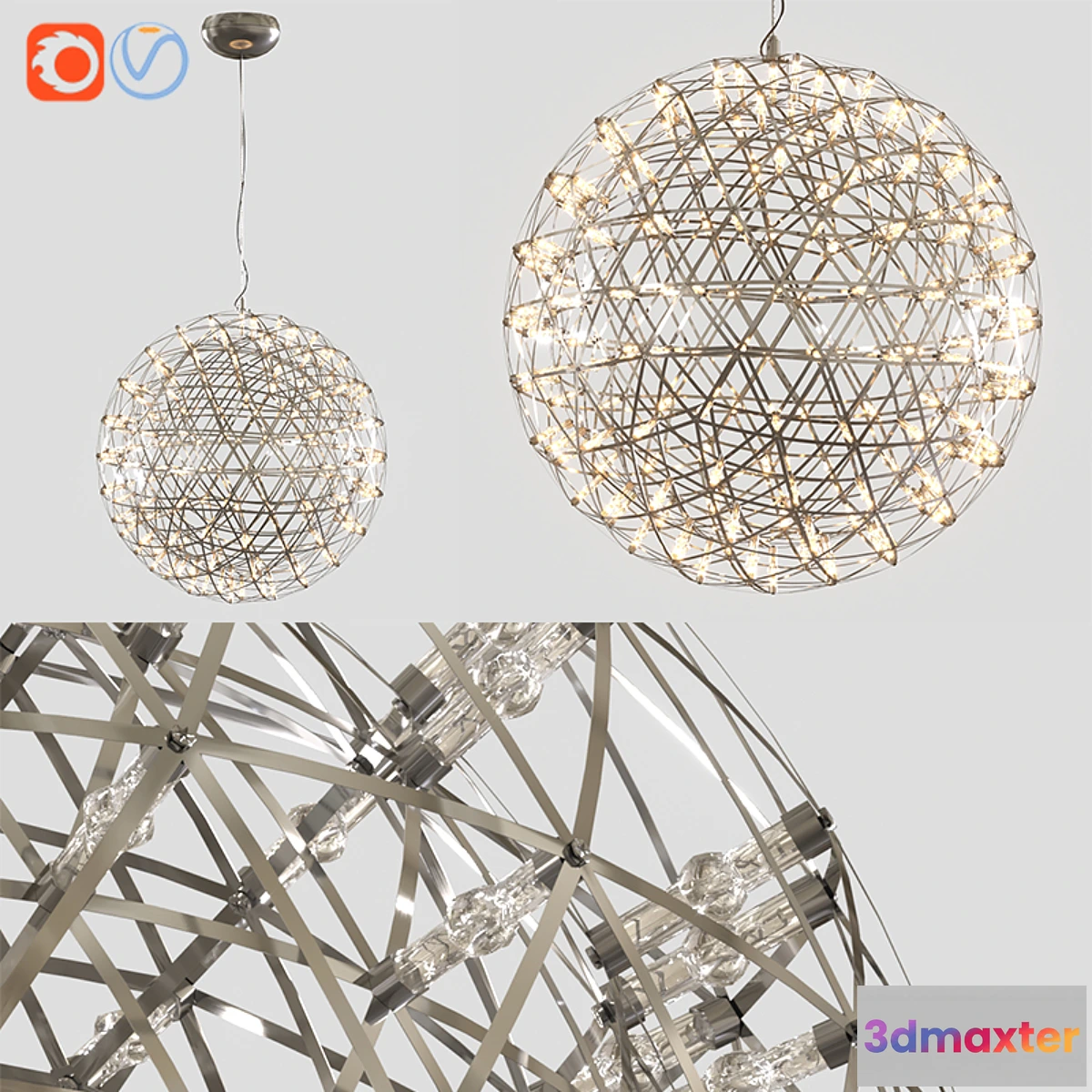 878575 - Moooi Raimond R61 Suspended Lamp - No.4