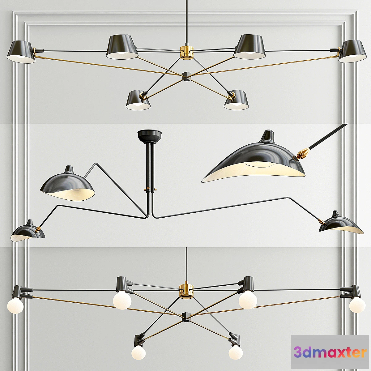 878633 - Minimalist Chandelier - 3 type - No.4