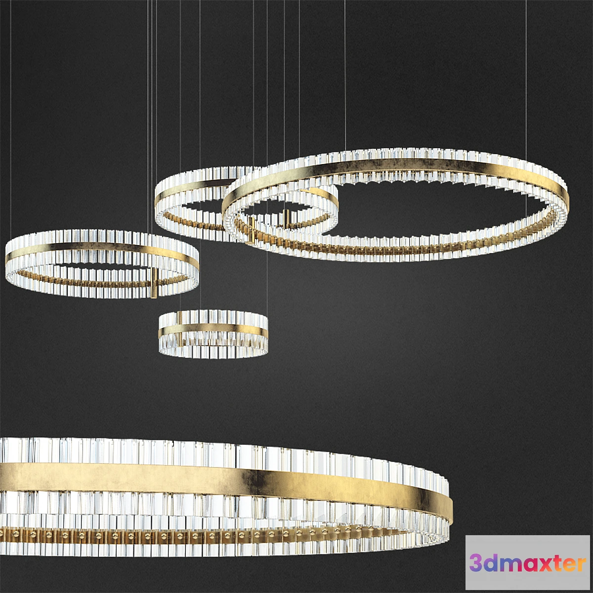 878649 - Saturno Pendant Chandelier Baroncelli - No.4