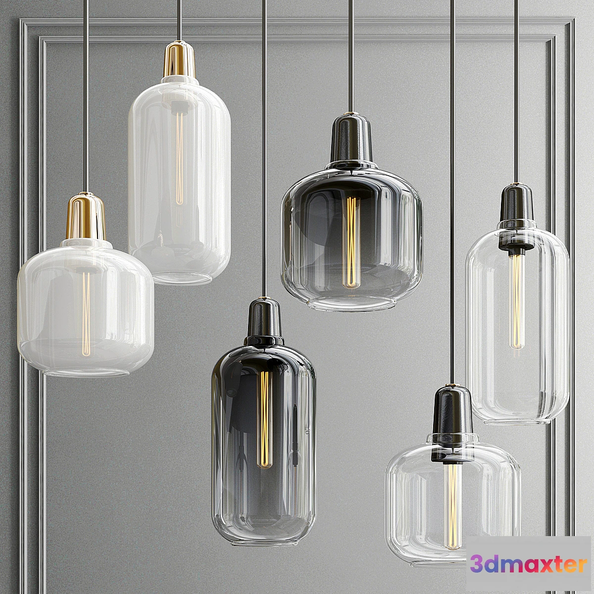 878775 - Amp Lamp Large EU Pendants - No.4