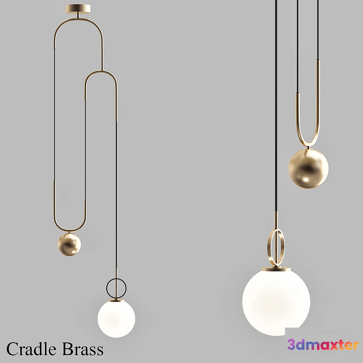 879150 - Cradle brass - No.4