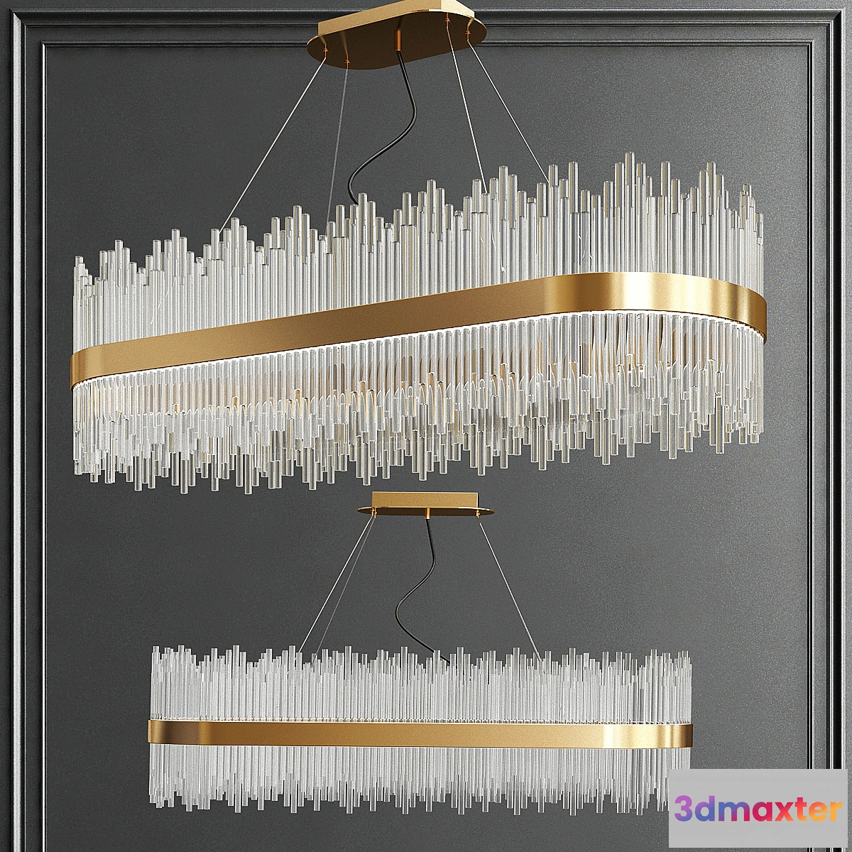 879176 - Luminaire Crystal Chandelier - No.4