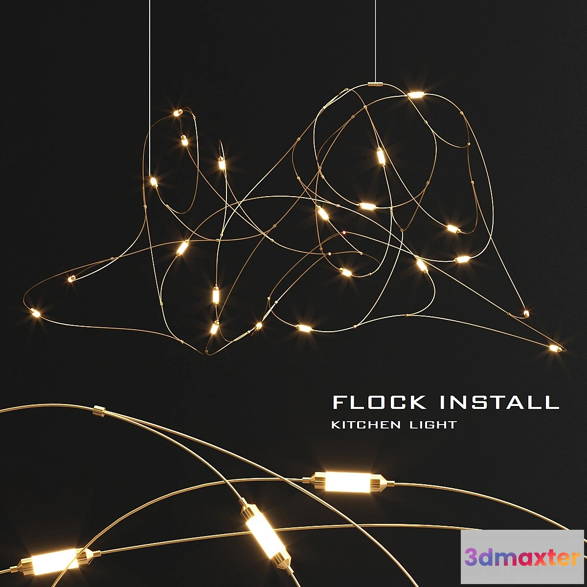 879328 - Moooi flock light - No.4