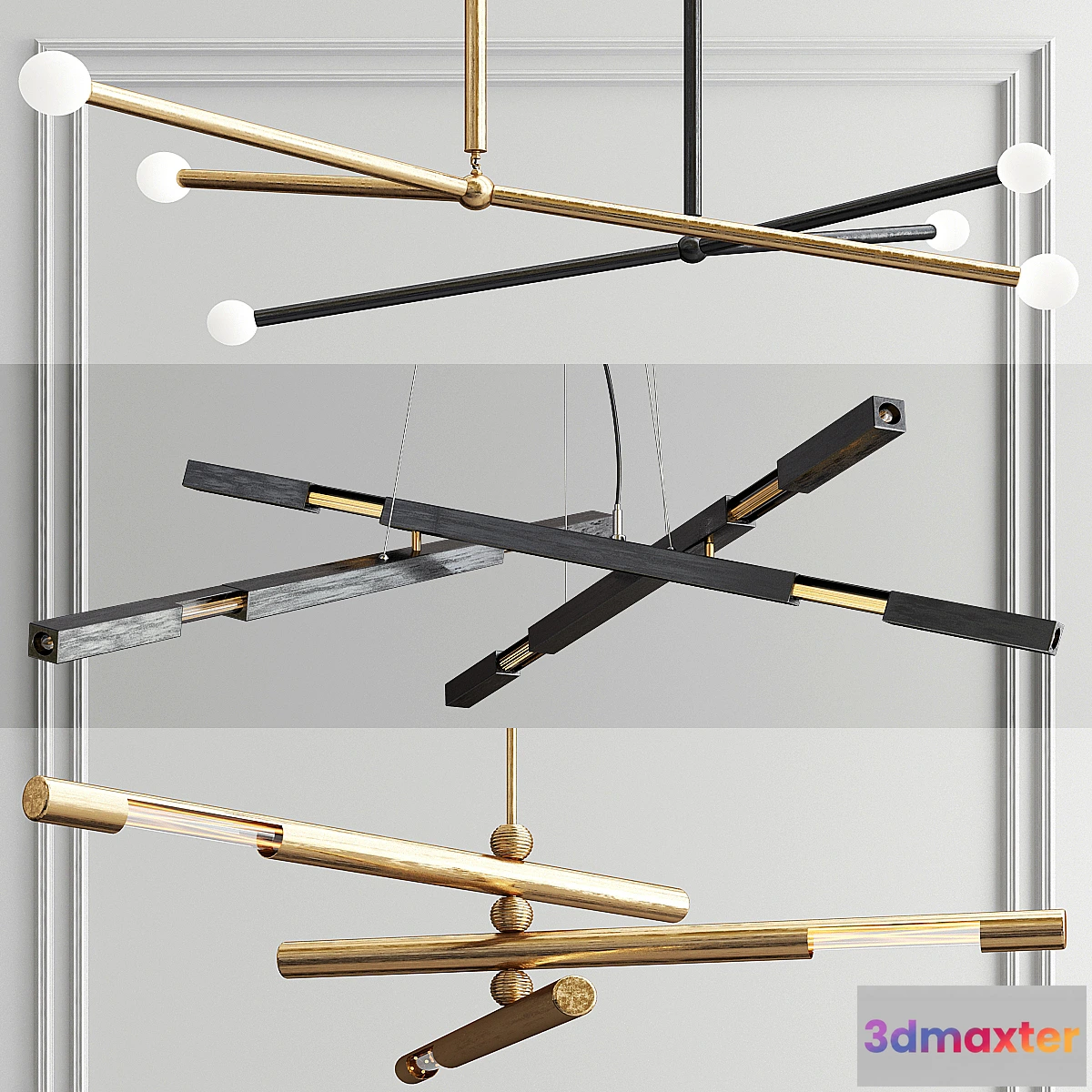 885382 - Brass System Chandelier - 3 type - No.4