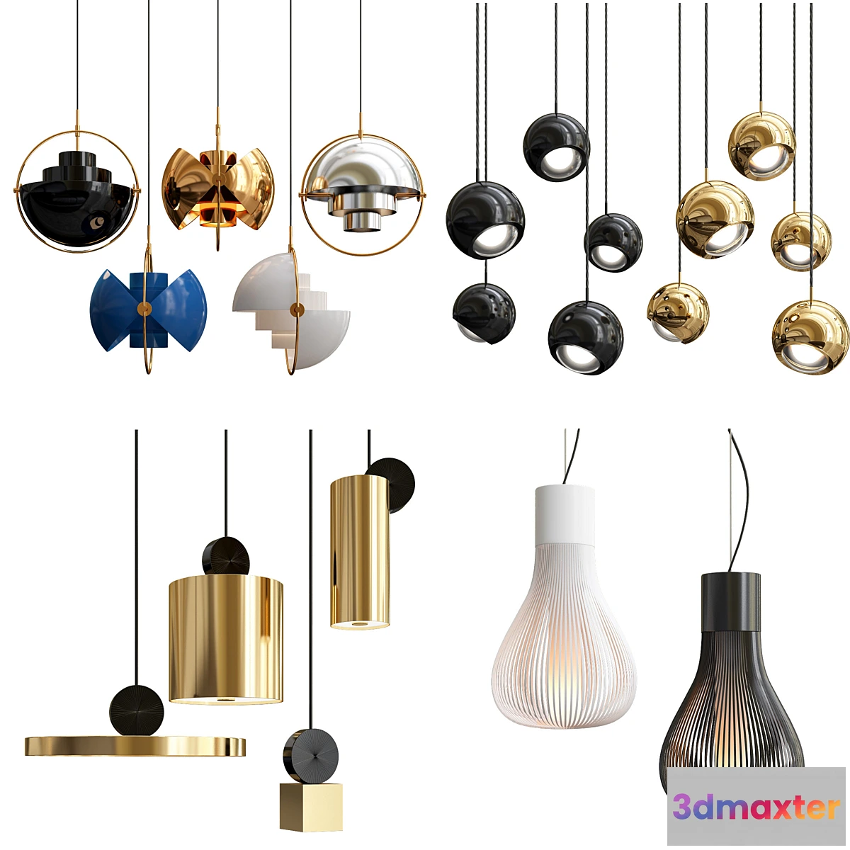 885430 - Collection of Pendant Lights - No.4