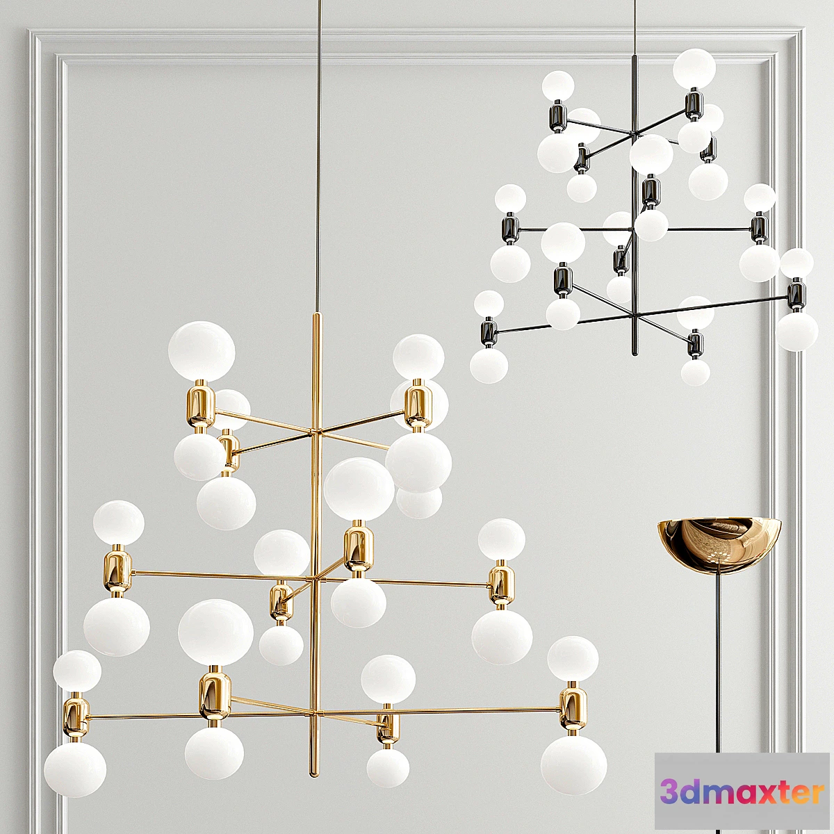 885472 - Minimalist chandelier - No.4