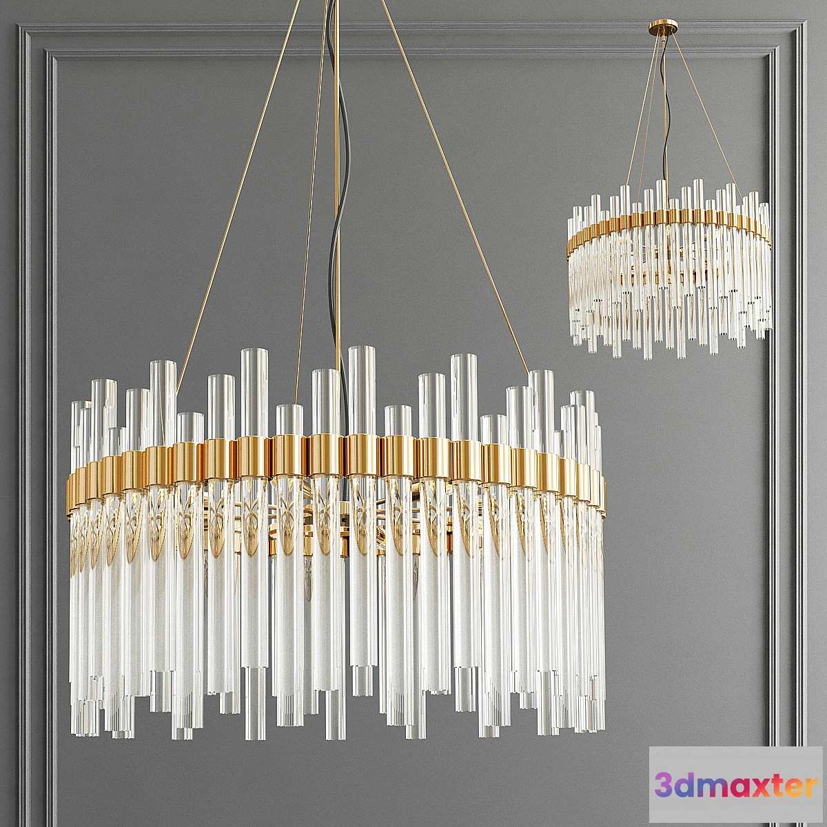 885490 - Orion Glass Crystal Chandelier - No.4