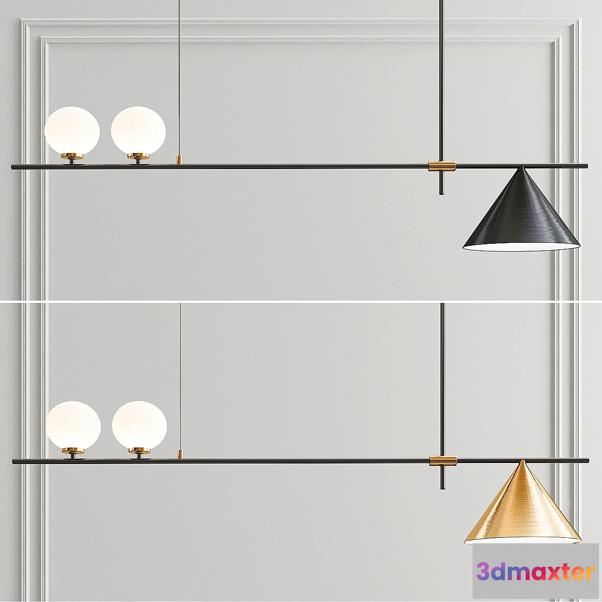 885510 - Scandinavian Style Minimalist Chandelier - No.4