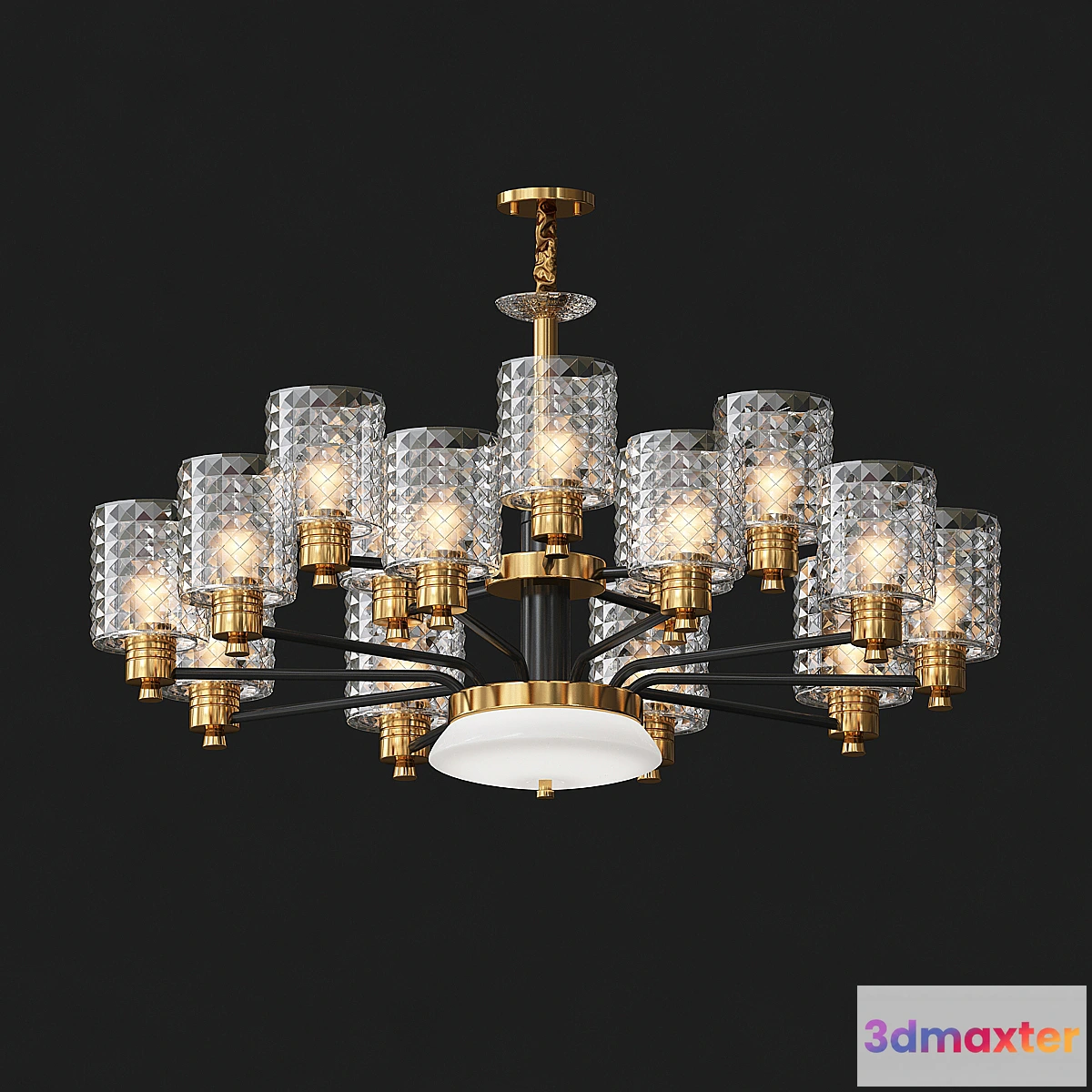 885612 - Moderno Metal Dorado Led Lamparas de Arana - No.4