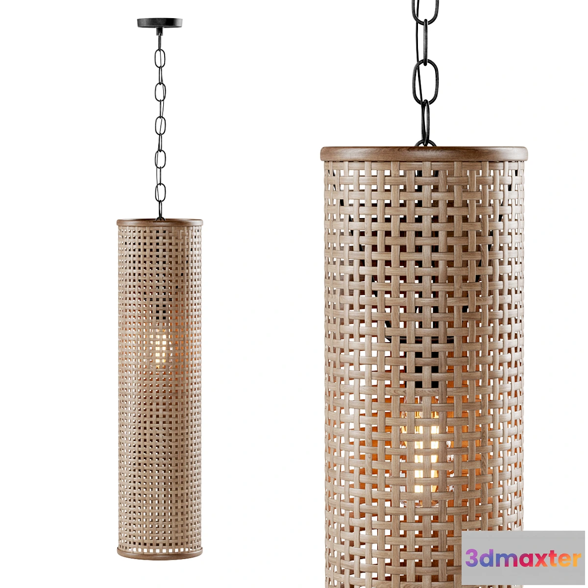 885766 - Hanging rattan lamp H700 _ Hanging rattan lamp - No.4