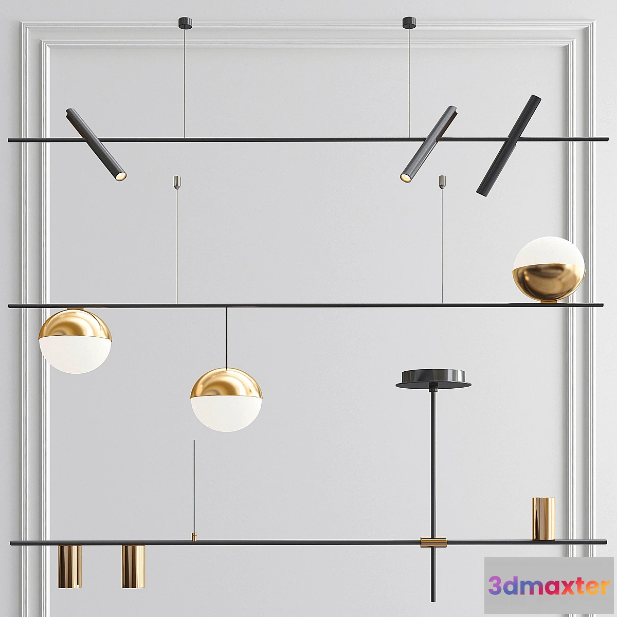 886040 - Minimalist Pendant Collecton - 3 type - No.4
