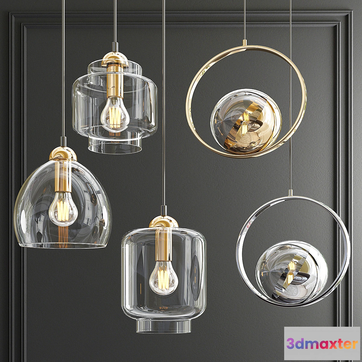 886046 - Milo & Ring Pendant light - No.4