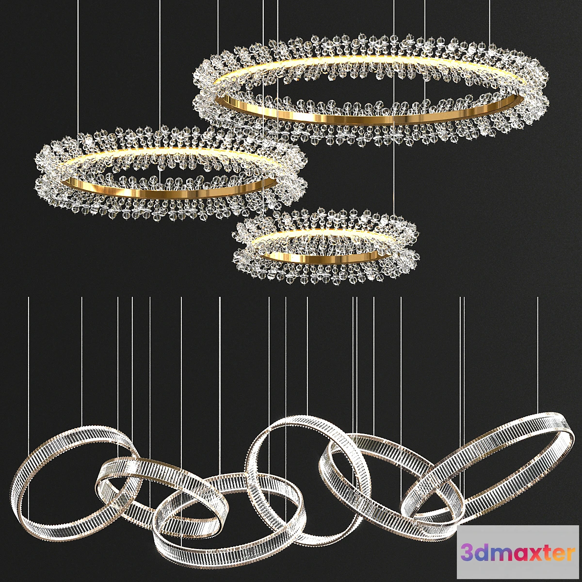 886054 - Crystal rings collection - No.4