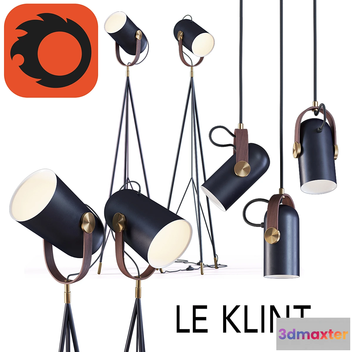 887106 - High floor lamp and Pendant lamp By Le Klint - No.3