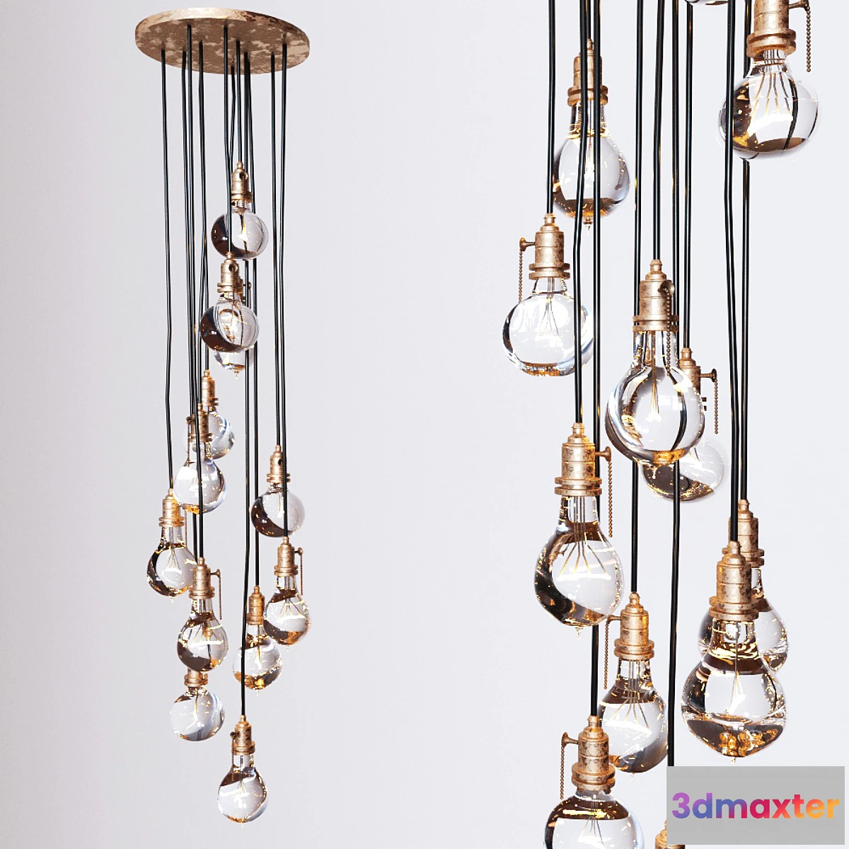 887120 - Loft Design chandelier - No.4