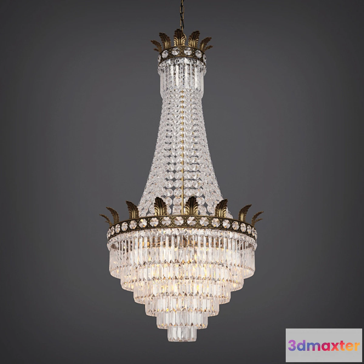 887144 - Large Antique Chandelier - No.3