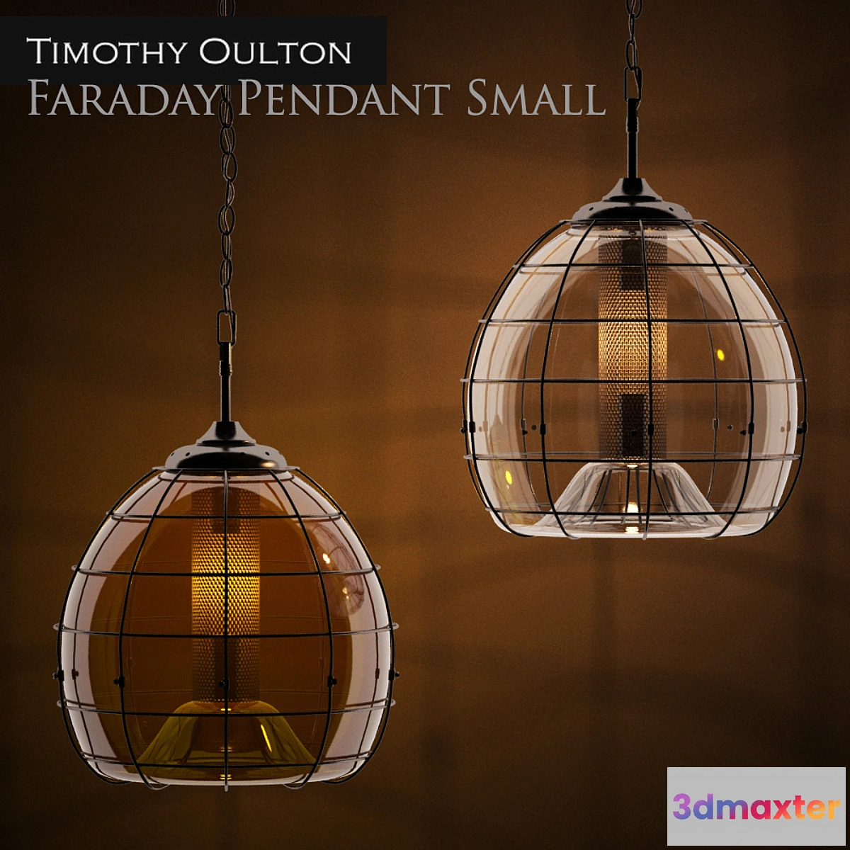887312 - Timothy Oulton Faraday Pendant Small - No.4