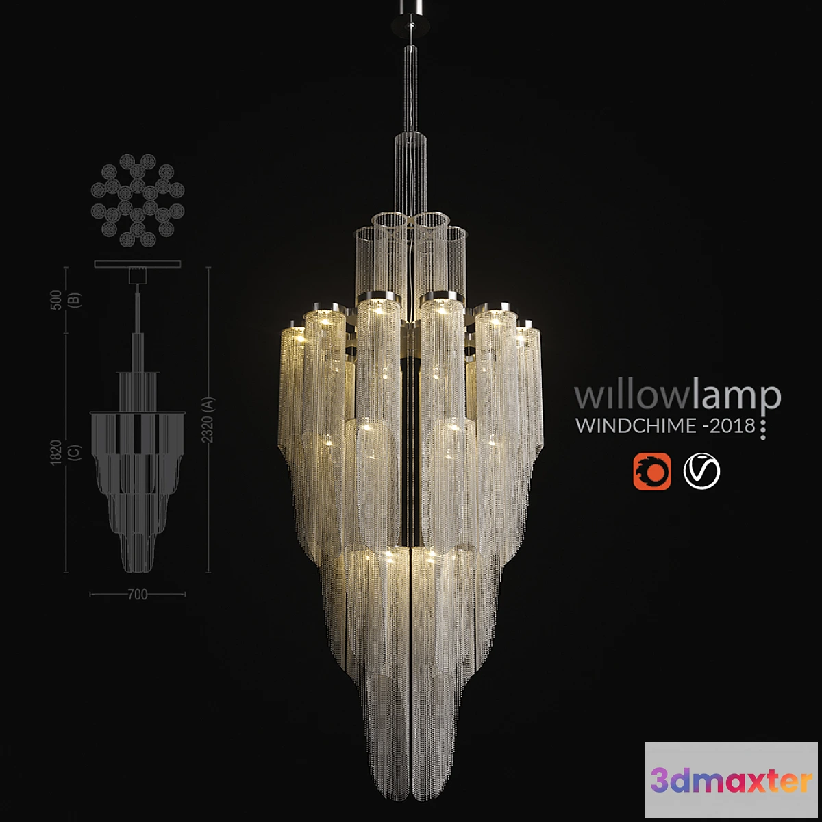 887388 - Willowlamp - Windchime -2018 - No.3