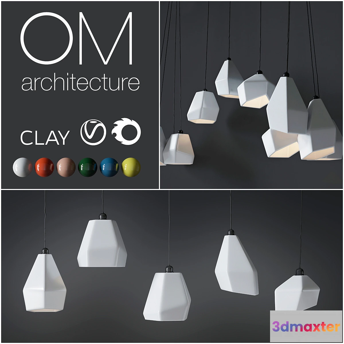 887586 - Clay - OM Architecture Lamp - No.2