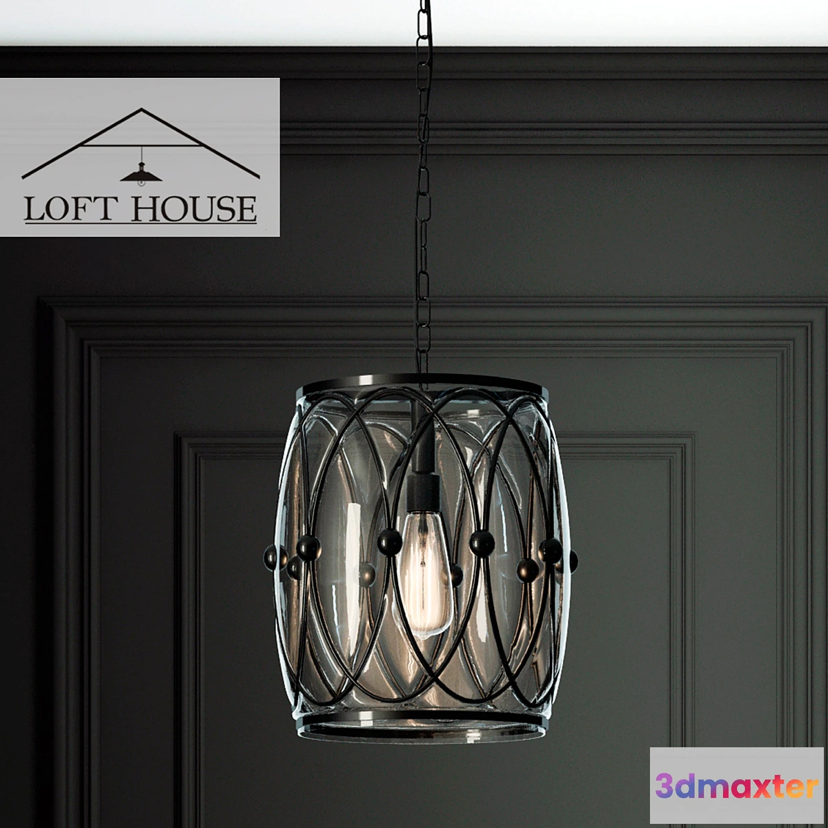 887606 - Hanging lamp LOFT HOUSE P-162 - No.2