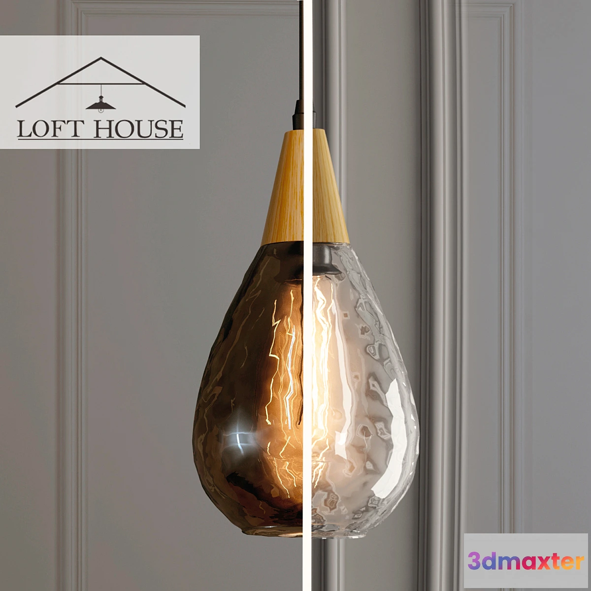 887732 - Hanging lamp LOFT HOUSE P-167 - No.2