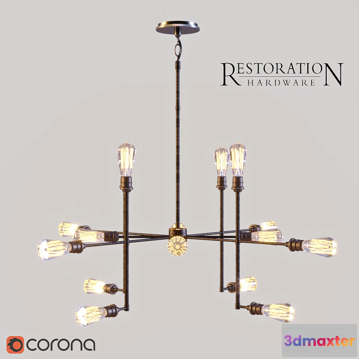 887804 - RH VARICK CHANDELIER 43 - No.2
