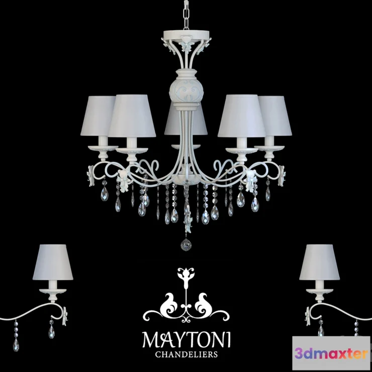 887838 - Chandelier Maytoni ARM033-05-BL - No.2