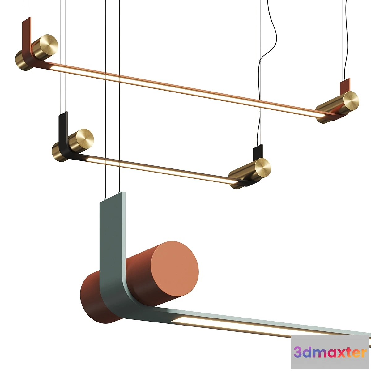 887948 - Tooy Nastro Linear Pendant Lamps - No.2