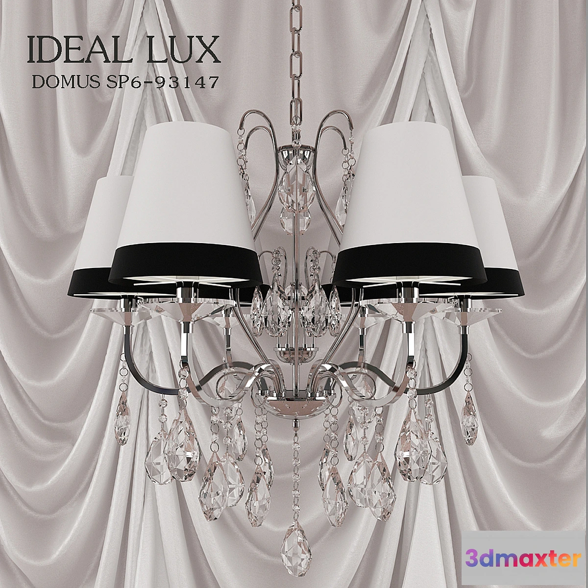 888022 - Chandelier hanging IDEAL LUX DOMUS SP6-93147