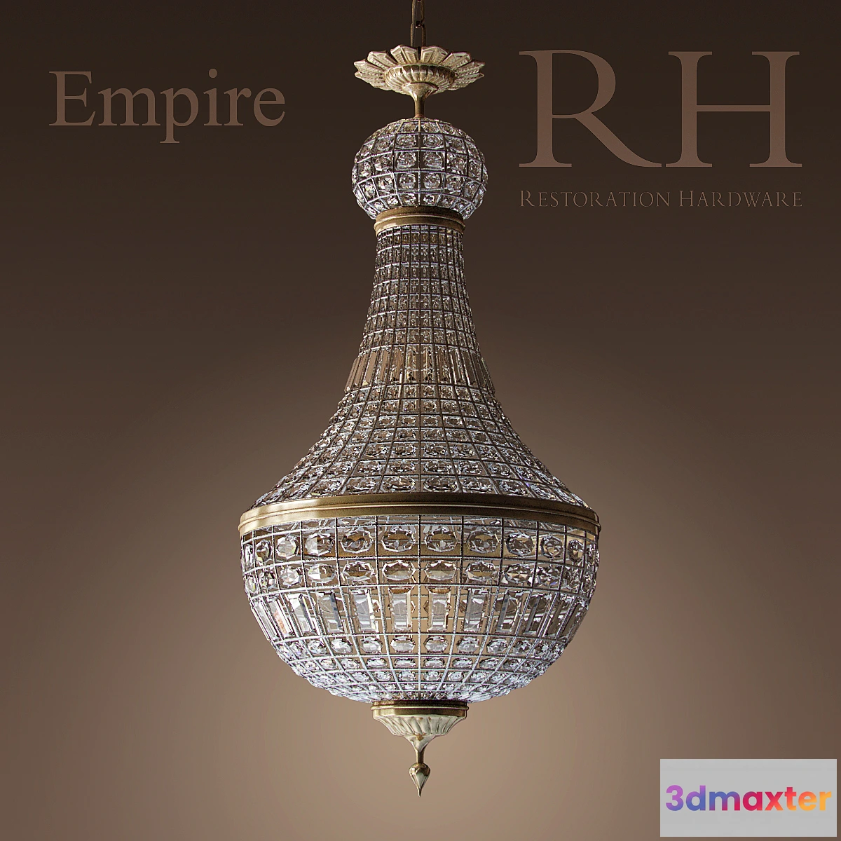 888132 - RH mpire crystal chandelier - No.2