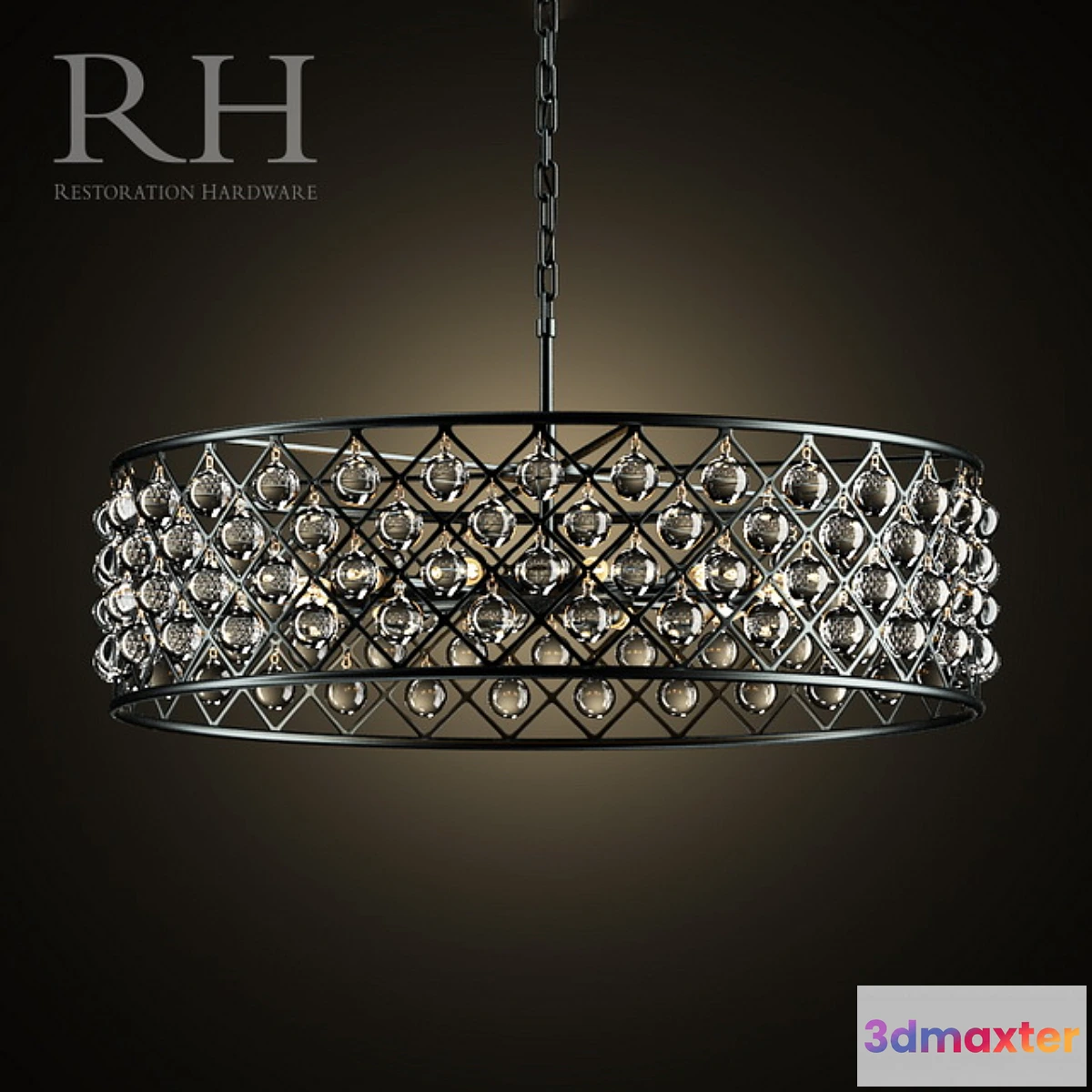 888206 - Chandelier RH SPENCER HOOP
