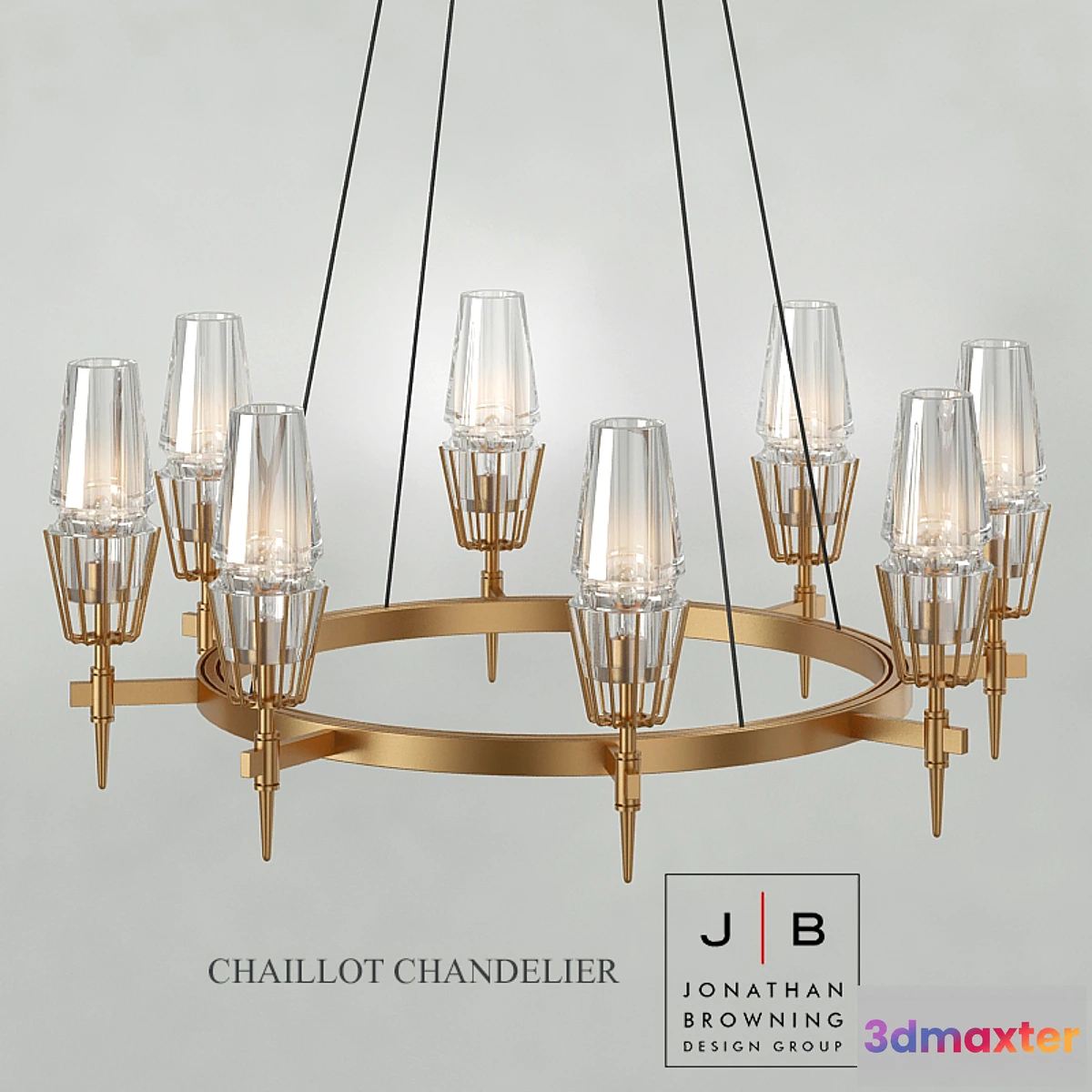888272 - Chandelier Jonathan Browning Chaillot