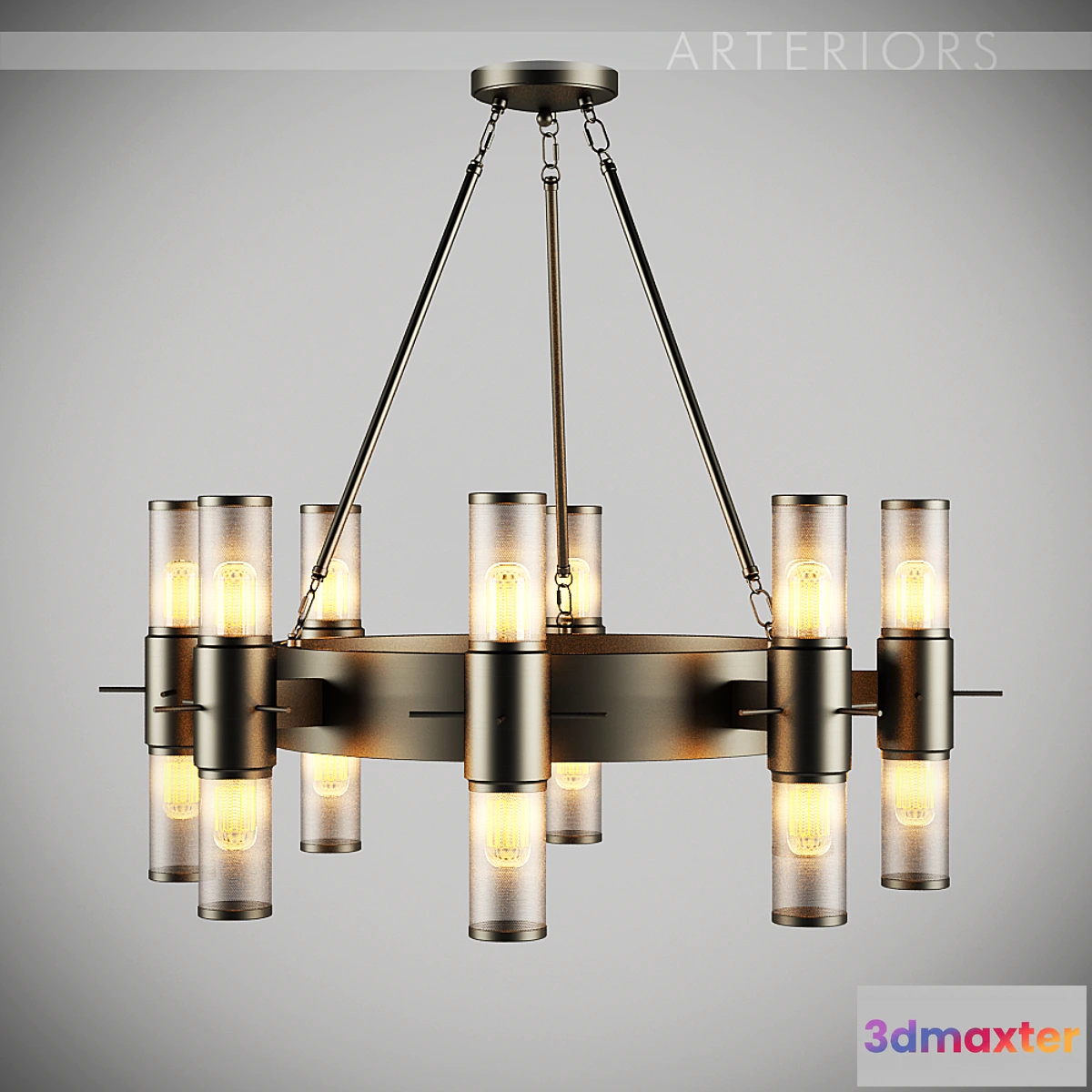 888330 - Arteriors Dirk Fixed Chandelier