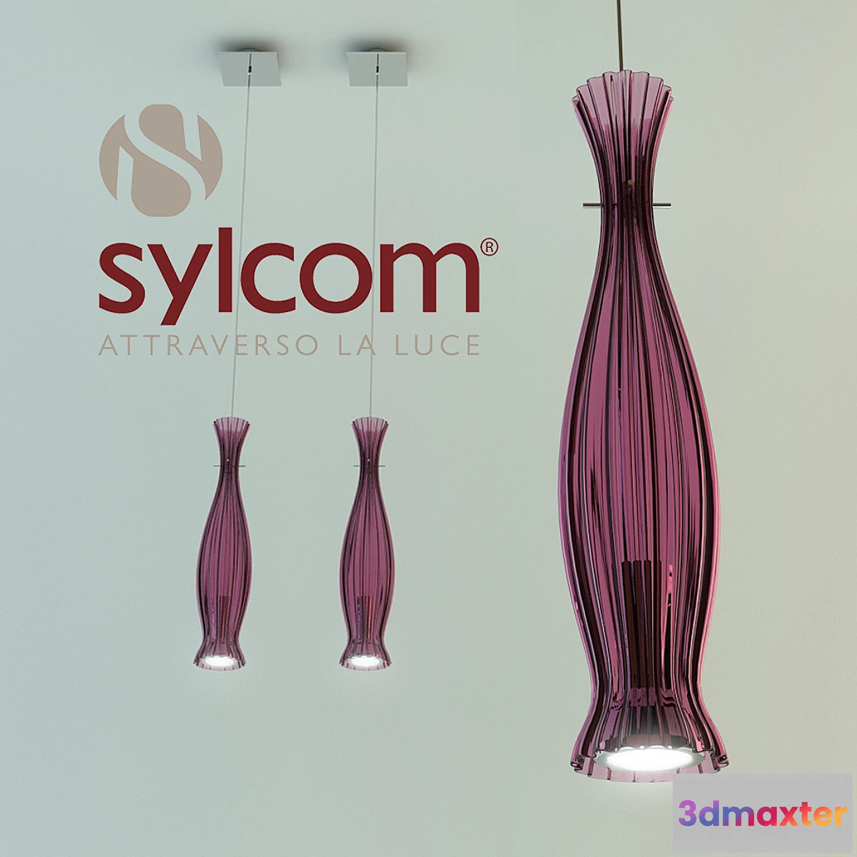 888336 - Hanging lamp Sylcom 2520