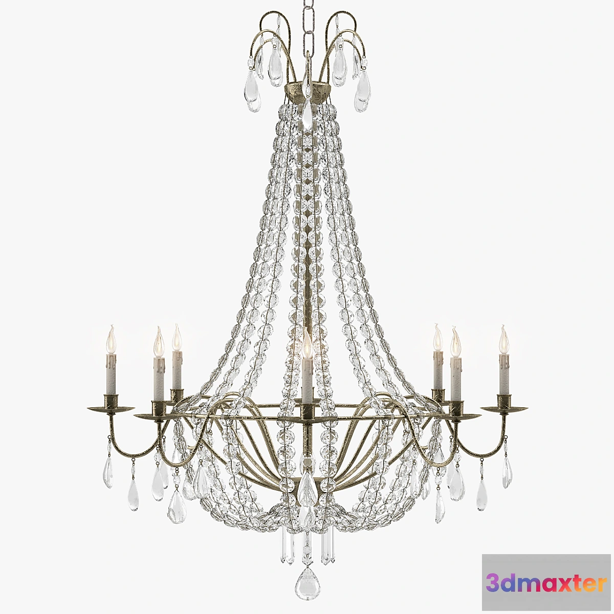 888390 - Currey & Company (9876) Versailles Chandelier